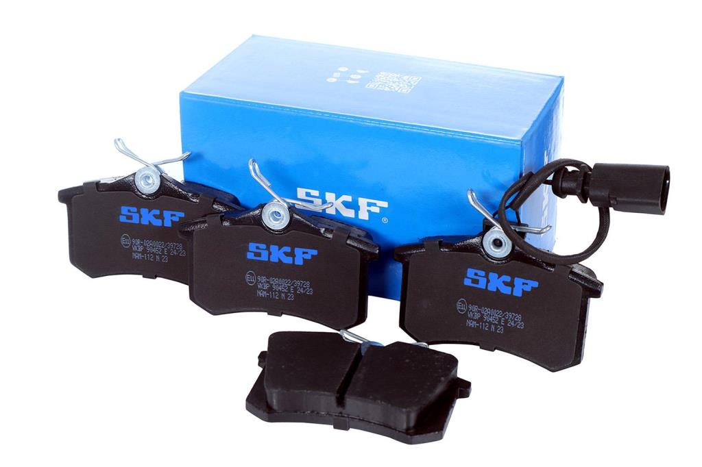 Jeu de 4 plaquettes de frein SKF ref. VKBP 90452 E